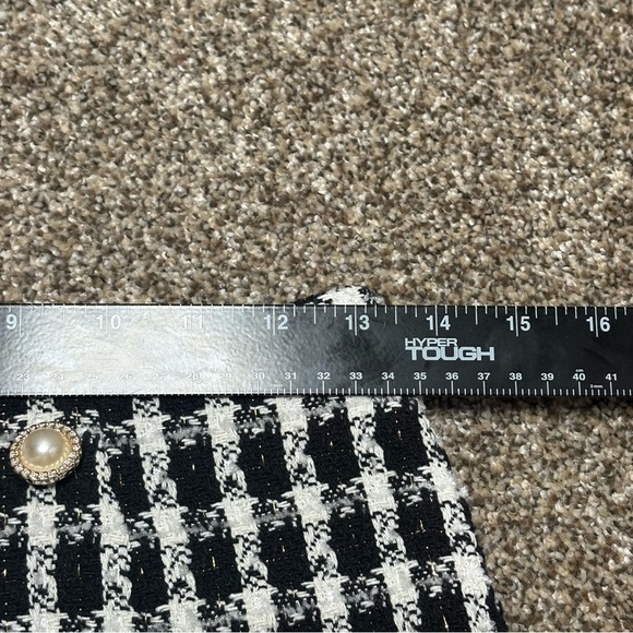 SHEIN Black and White Mini Skirt - Picture 6 of 12